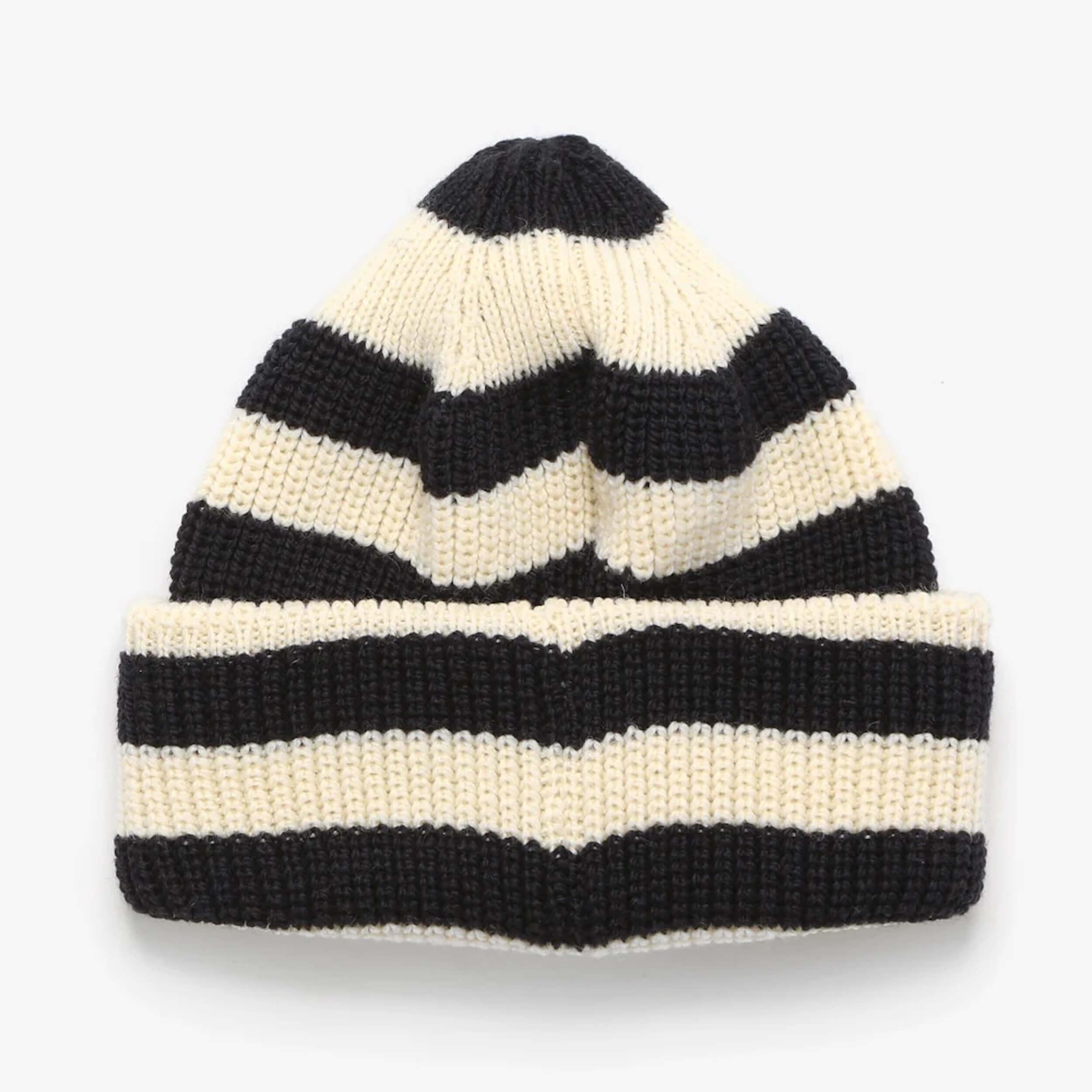 Carrier Company Merino Watch Cap In Navy & Cream