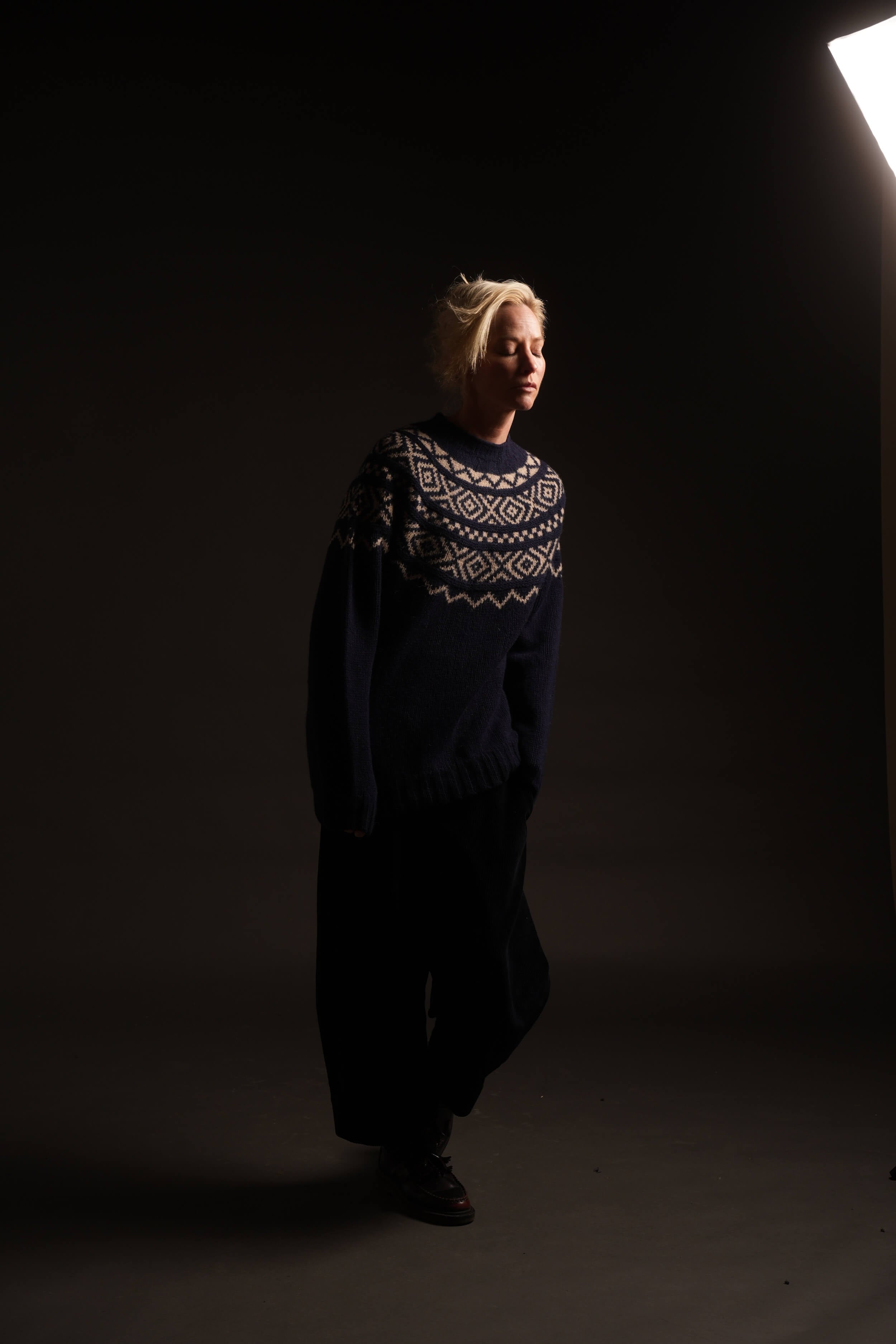 Sienna is 5'6", a size 10 and wears SMALL jumper