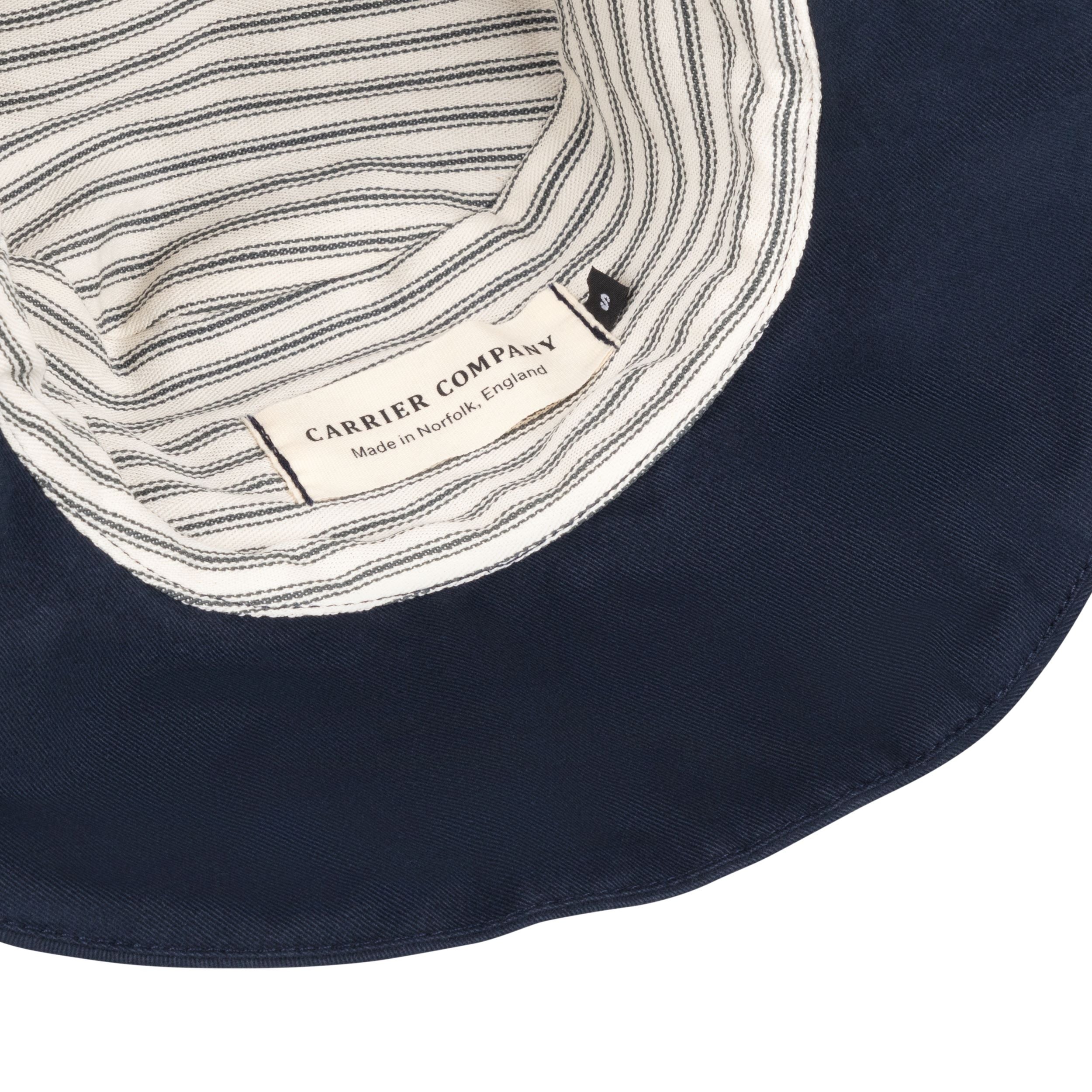 Carrier Company Cotton Sun Hat in Navy Drill