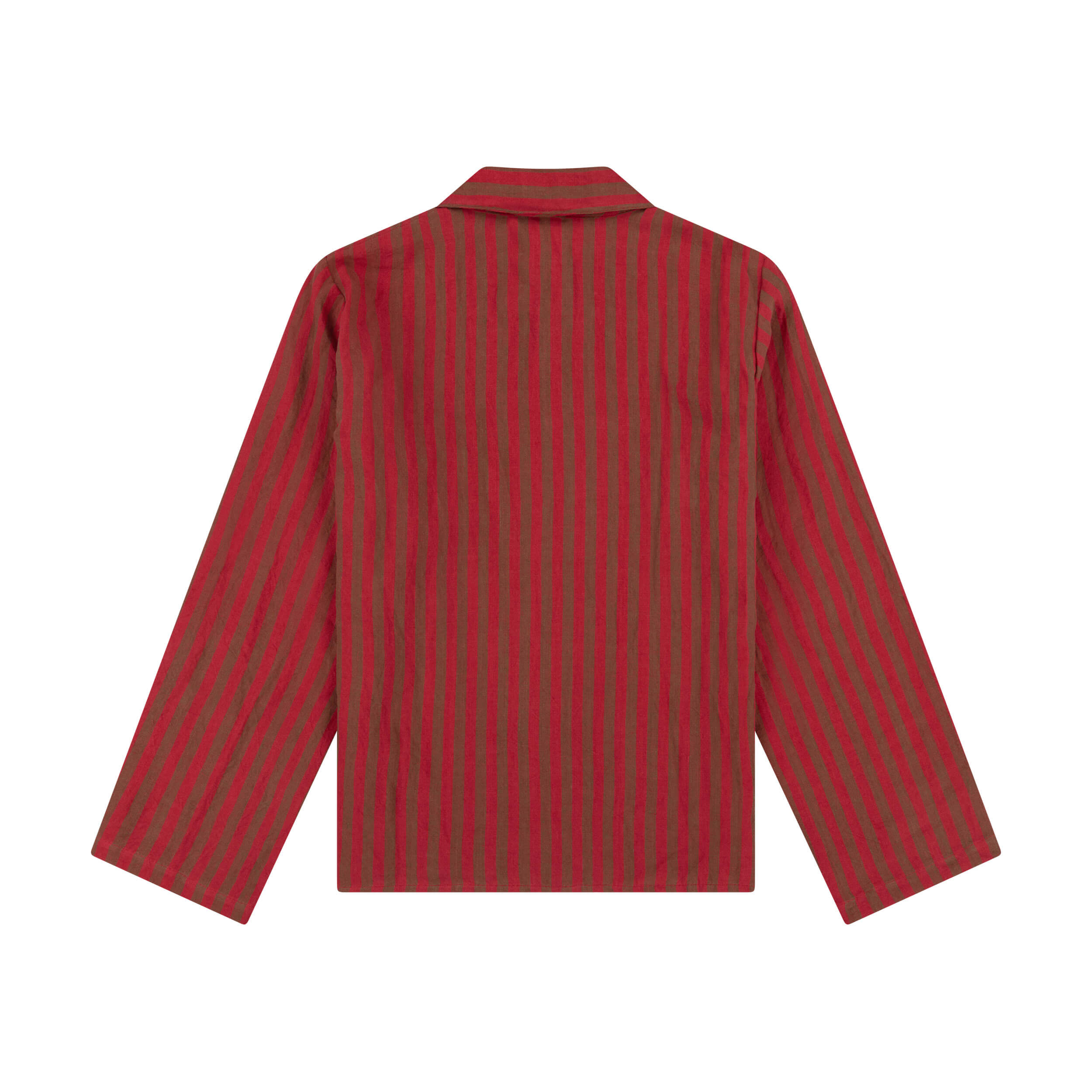 Carrier Company Cherry Striped Irish Linen Pyjamas