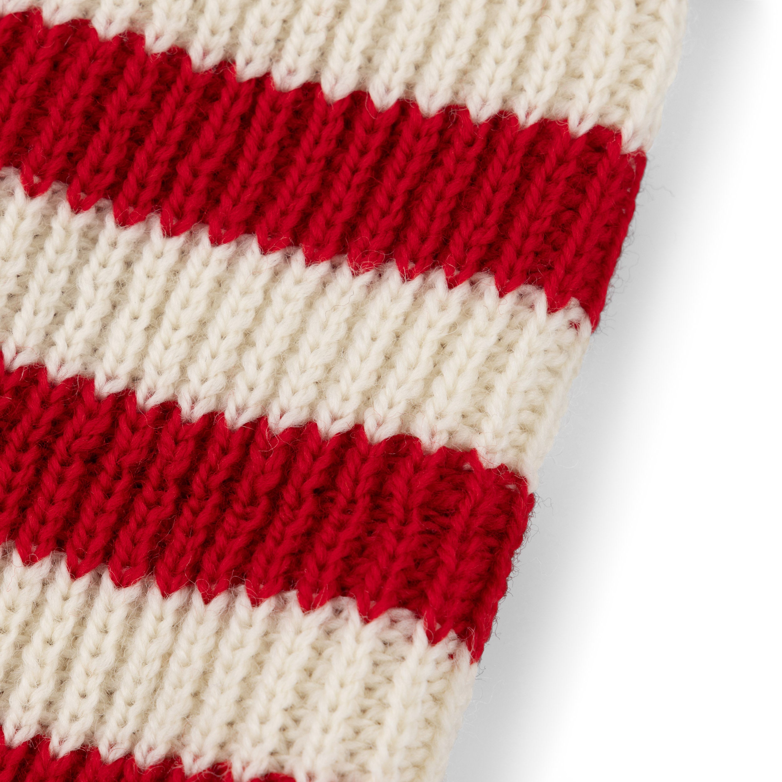 Carrier Company Merino Watch Cap In  Cherry & Cream