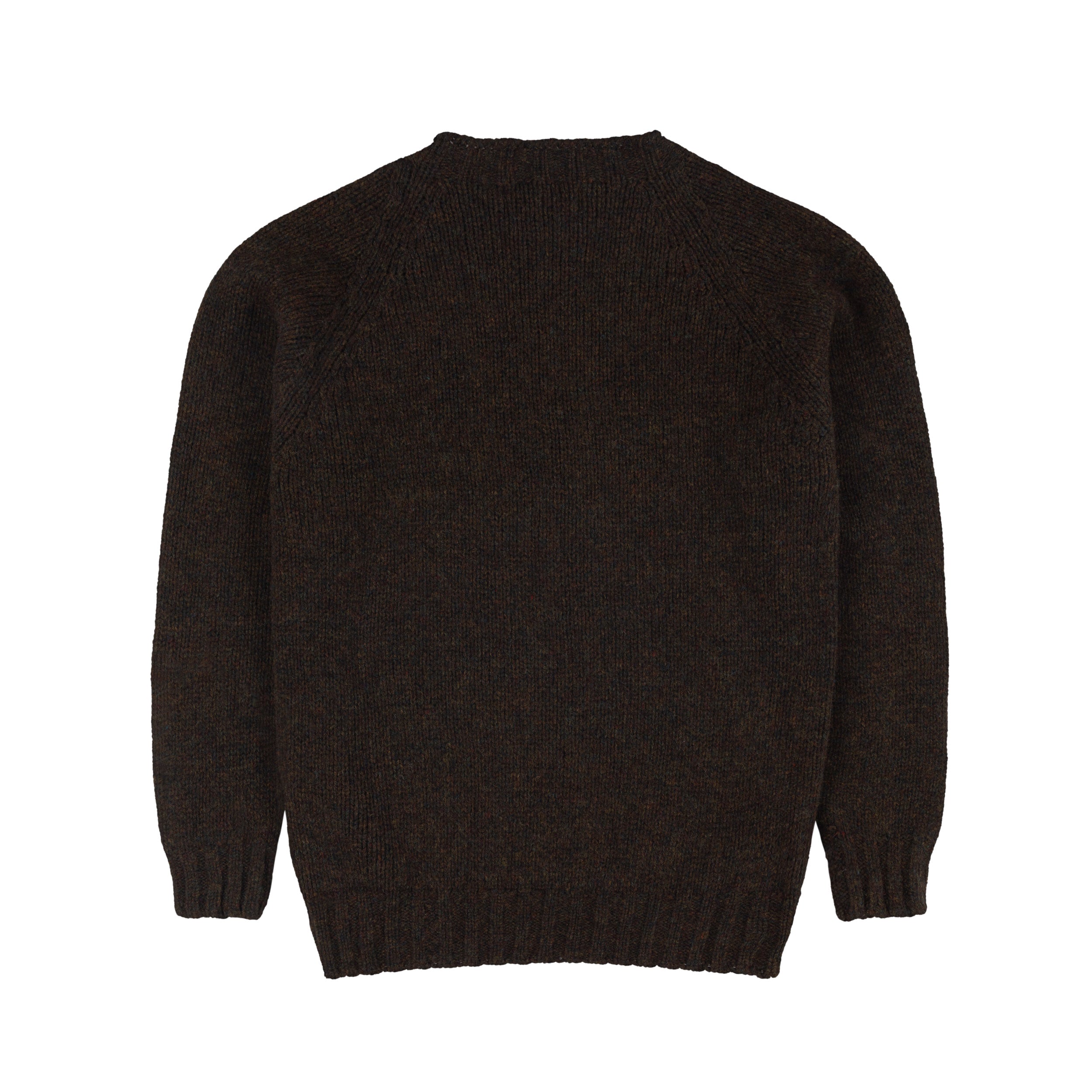 Carrier Company 4 Ply  Lambswool Jumper In Carob