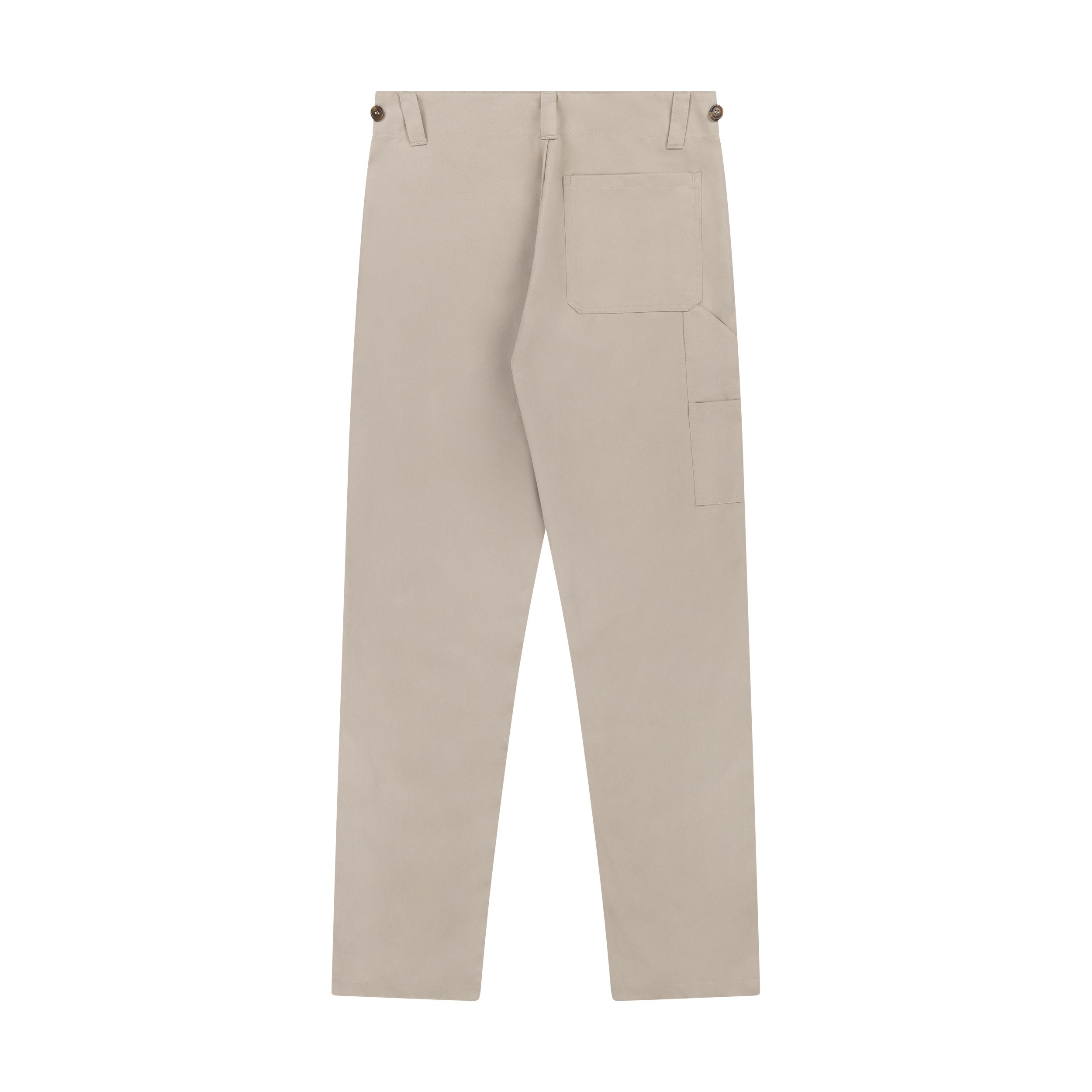 Carrier Company Work Trouser In Stone Twill
