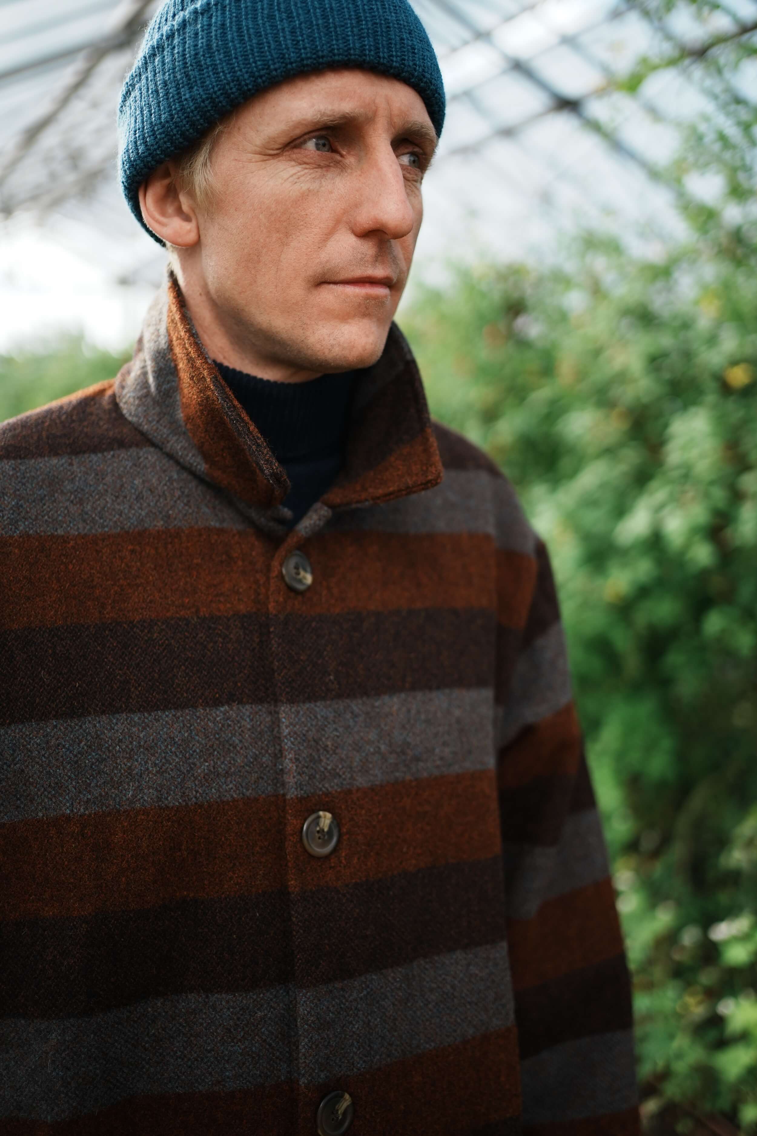 Tommy Wears Carrier Company Merino Watch Cap In Peacock