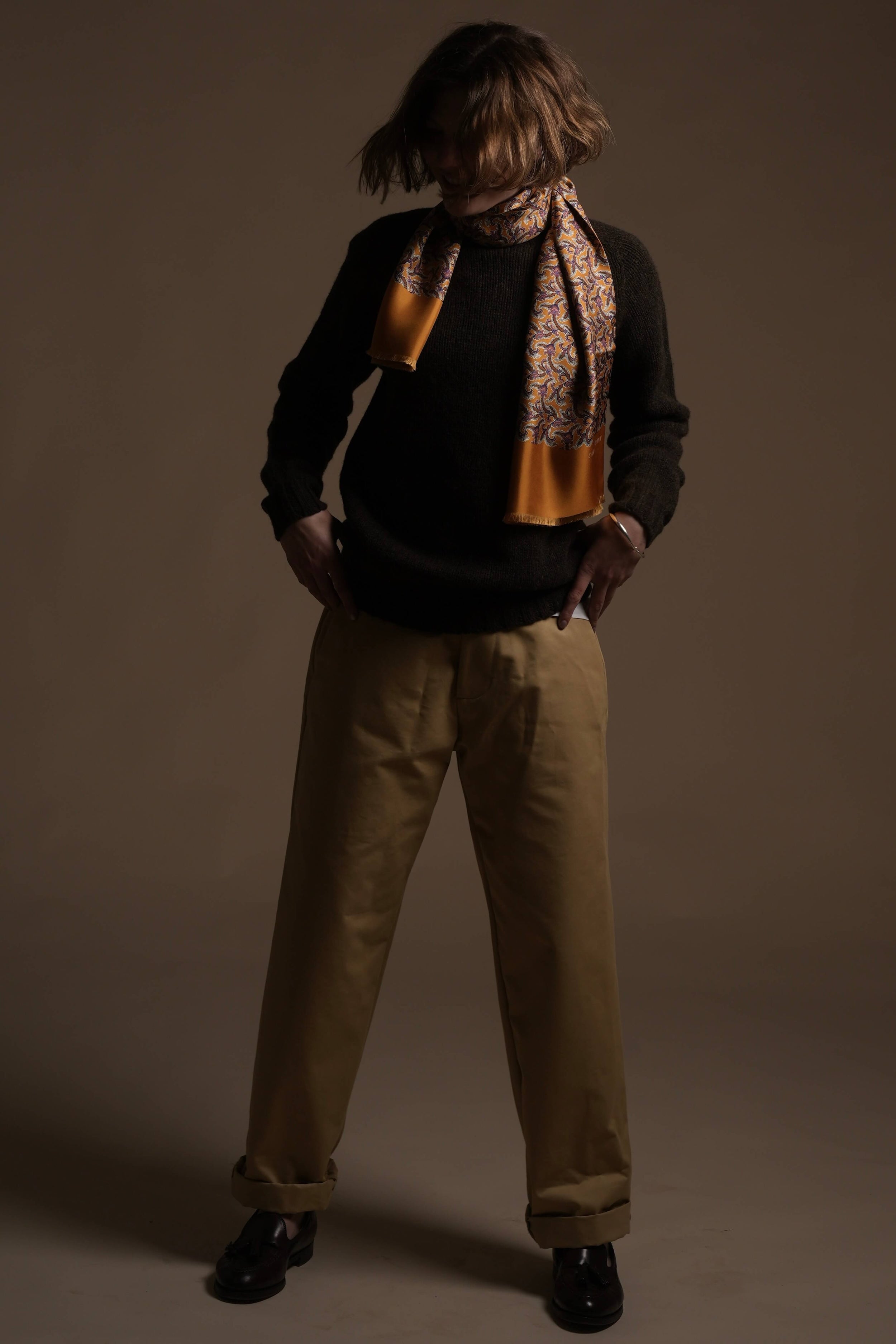 Carrier Company Silk Tubular scarf