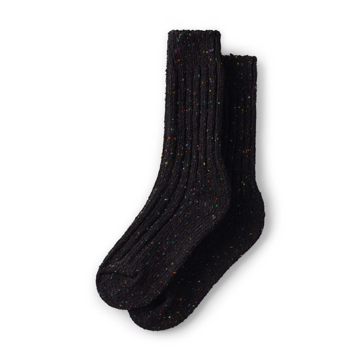 Carrier Company Crew Length Wool Walking Sock In Liquorice