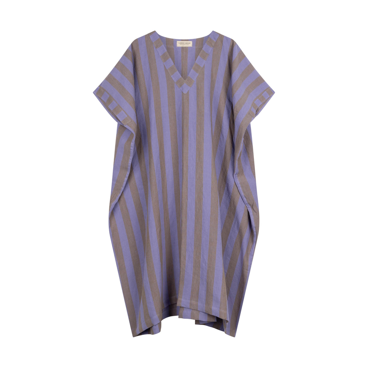 Carrier Company Dish-Dash In Striped Linen