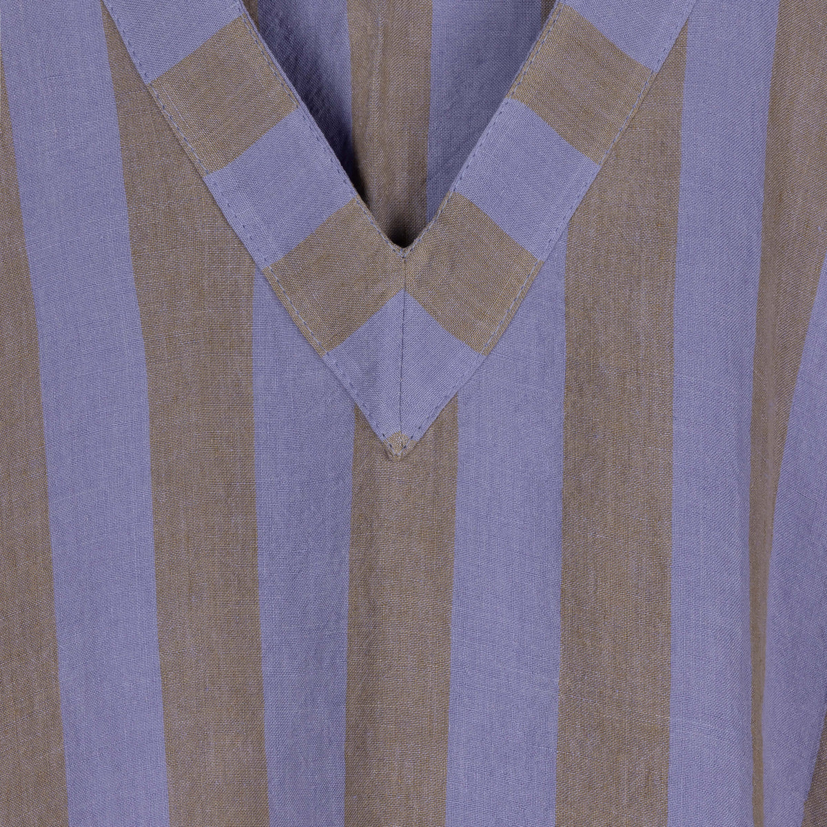 Carrier Company Dish-Dash In Striped Linen