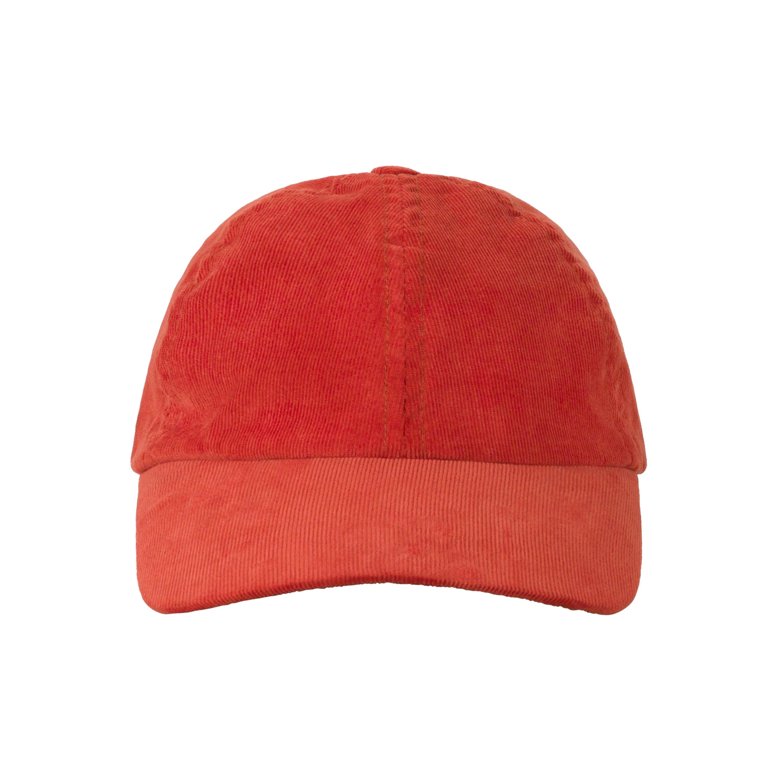 Carrier Company Corduroy Baseball Cap in Rust