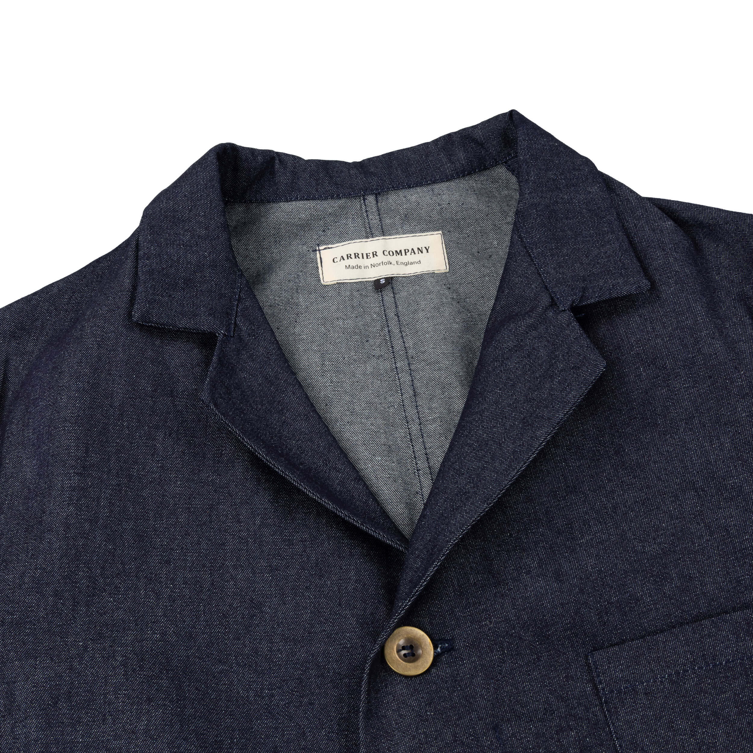 Carrier Company Three Button Jacket in Denim
